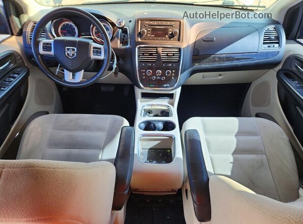 2C4RDGCG2GR212069 2016 DODGE GRAND Угольный Вид панели приборов