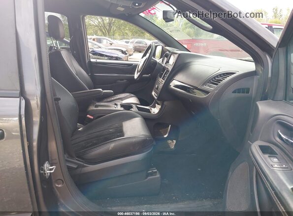 2C4RDGCG2HR631802 2017 DODGE GRAND CARAVAN Gray Սալոնի դիմացի տեսք