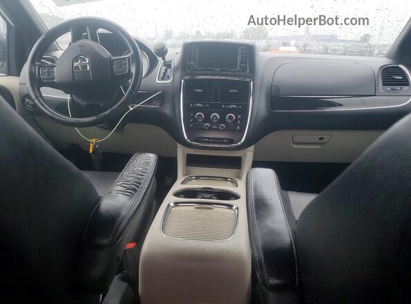 2C4RDGCG2HR712931 2017 DODGE GRAND White Widok deski rozdzielczej