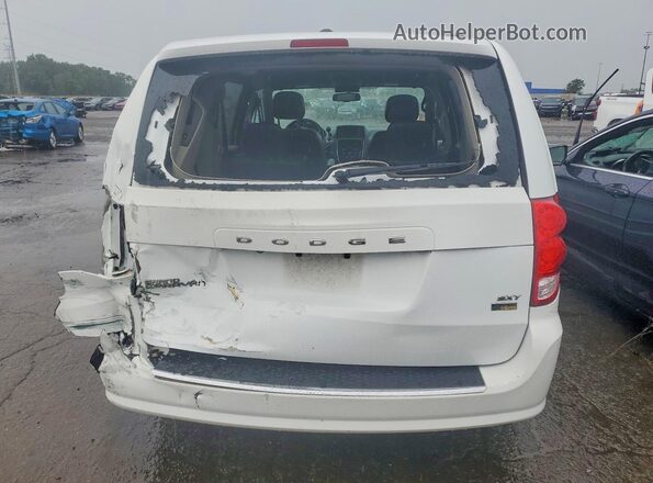 2C4RDGCG2HR712931 2017 DODGE GRAND White Widok z tyłu