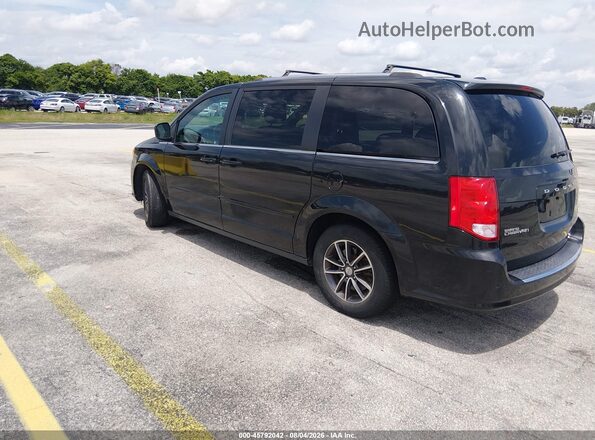 2C4RDGCG2HR715618 2017 DODGE GRAND CARAVAN Gray Tył lewy