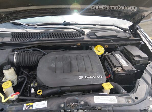 2C4RDGCG2HR715618 2017 DODGE GRAND CARAVAN Gray Widok z tyłu