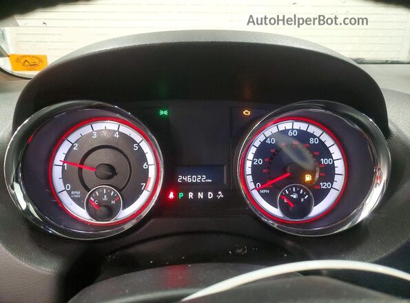 2C4RDGCG3HR793910 2017 DODGE GRAND White Vista del cuadro de instrumentos