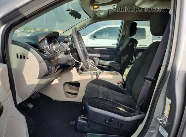 2C4RDGCG4GR201722 2016 DODGE GRAND Silver წინა სალონის ხედი