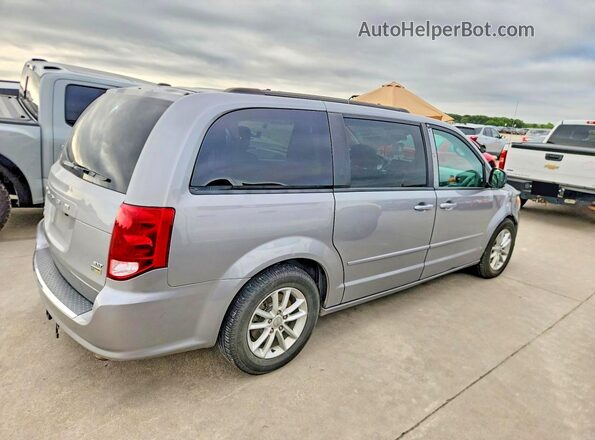2C4RDGCG4GR201722 2016 DODGE GRAND Silver უკანა მარჯვენა