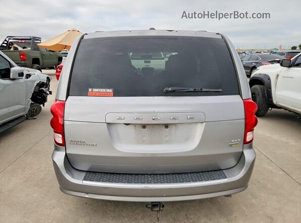 2C4RDGCG4GR201722 2016 DODGE GRAND Silver უკანა ხედი