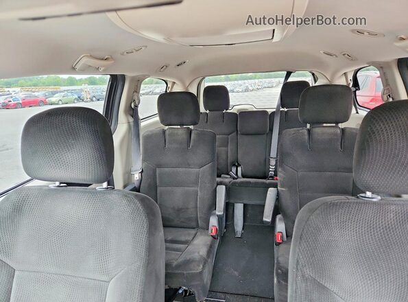 2C4RDGCG4GR379260 2016 DODGE GRAND Gray Rear seats view