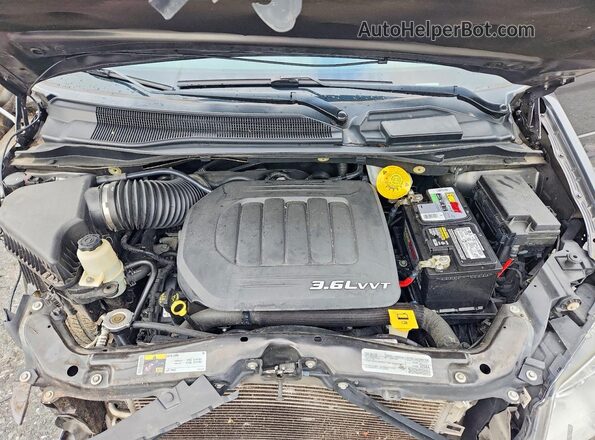 2C4RDGCG4GR379260 2016 DODGE GRAND Gray Engine compartment view