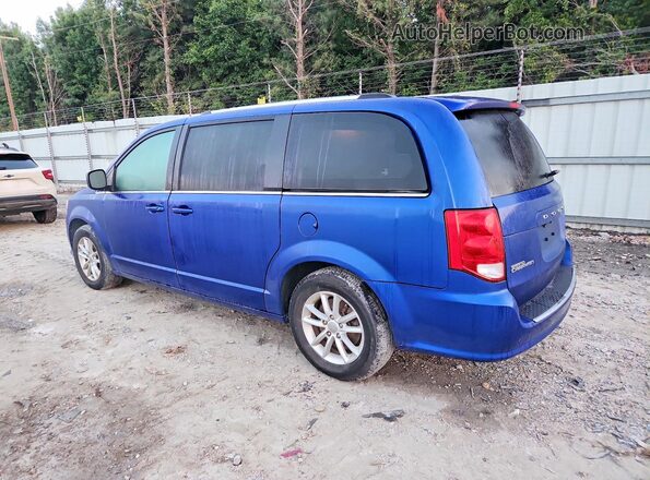 2C4RDGCG4LR170191 2020 DODGE GRAND Синий Задняя левая четверть