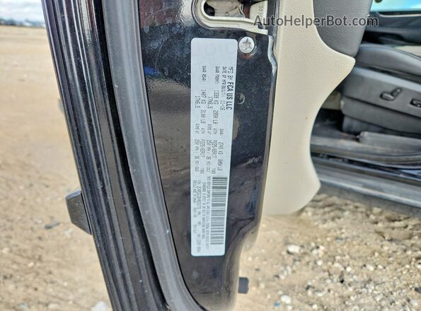 2C4RDGCG6HR631172 2017 DODGE GRAND Black VIN կոդի պիտակի տեսք