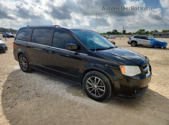 2C4RDGCG6HR631172 2017 DODGE GRAND Black Առջևի աջ