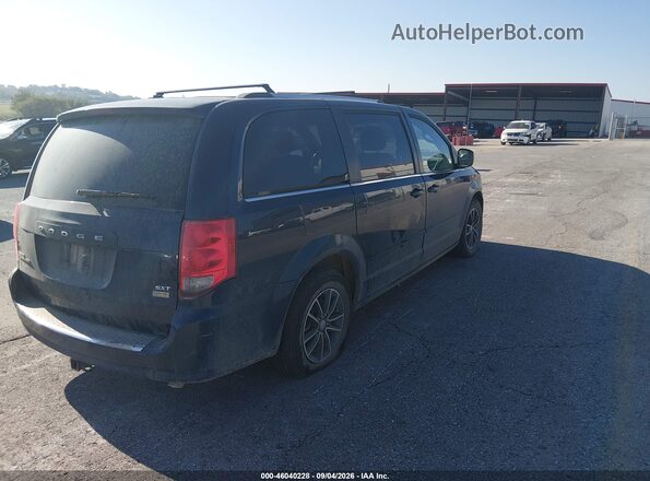 2C4RDGCG6HR719607 2017 DODGE GRAND CARAVAN Blue უკანა მარჯვენა