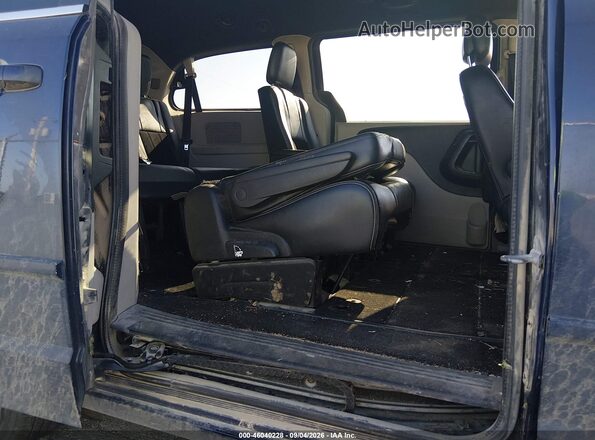 2C4RDGCG6HR719607 2017 DODGE GRAND CARAVAN Blue VIN კოდის სტიკერის ხედი
