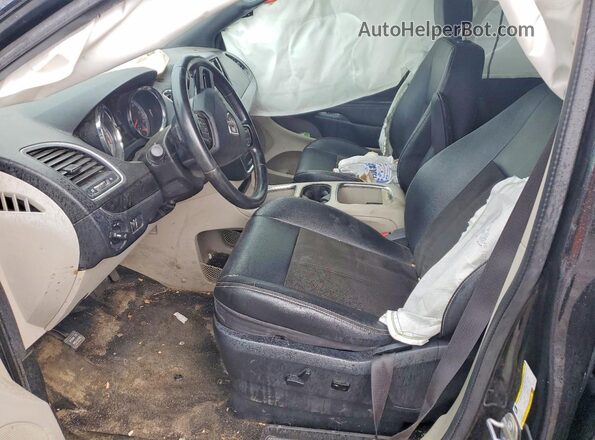 2C4RDGCG6KR772427 2019 DODGE GRAND Black Front interior view