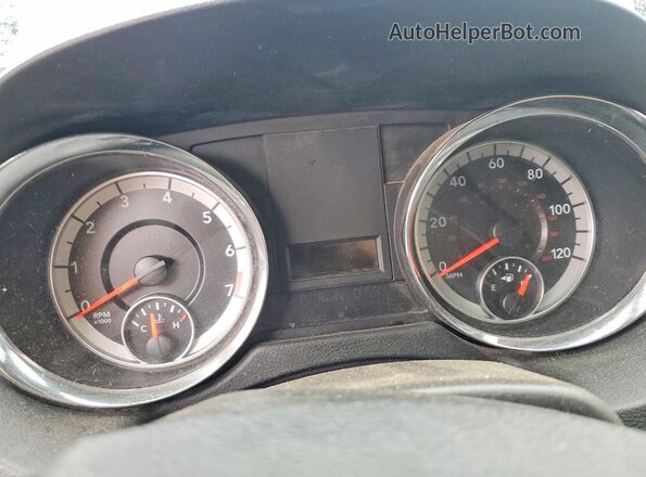 2C4RDGCG6KR772427 2019 DODGE GRAND Black Instrument cluster view