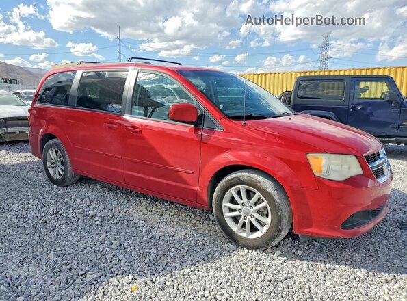 2C4RDGCG7GR201715 2016 DODGE GRAND Red წინა მარჯვენა