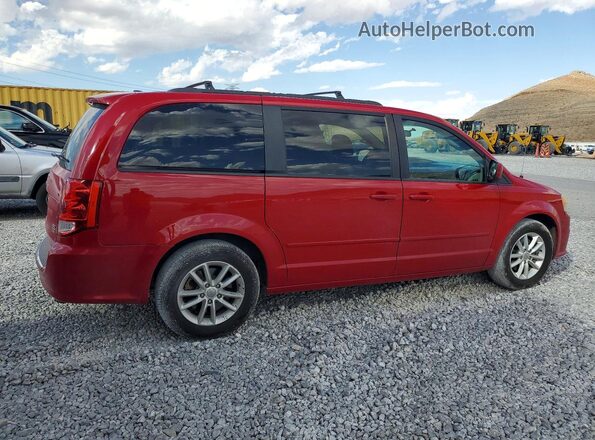2C4RDGCG7GR201715 2016 DODGE GRAND Red უკანა მარჯვენა