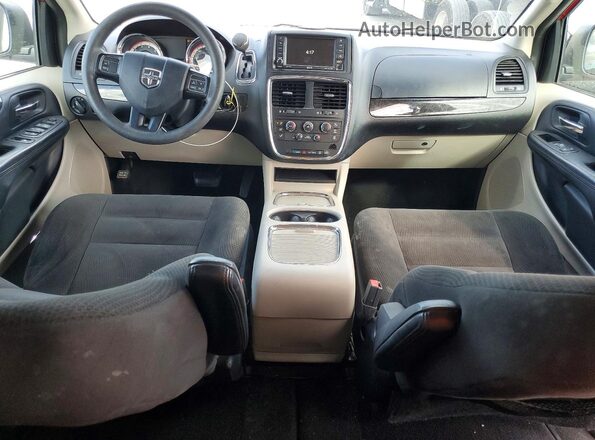 2C4RDGCG7GR201715 2016 DODGE GRAND Red წინა პანელის ხედი