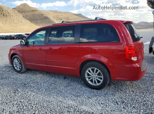 2C4RDGCG7GR201715 2016 DODGE GRAND Red უკანა მარცხენა