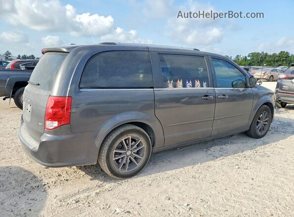 2C4RDGCG7HR662267 2017 DODGE GRAND Gray Rear right