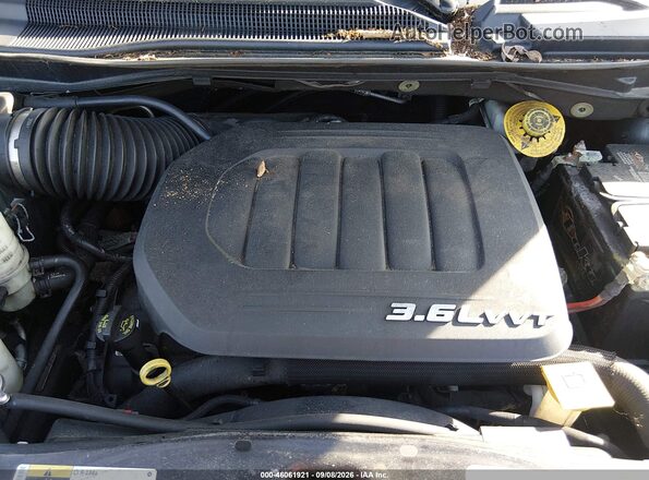 2C4RDGCG8HR715624 2017 DODGE GRAND CARAVAN Gray Vista trasera