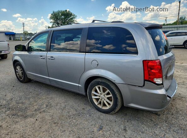 2C4RDGCG8JR359620 2018 DODGE GRAND Silver Rear left