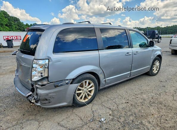 2C4RDGCG8JR359620 2018 DODGE GRAND Silver Rear right