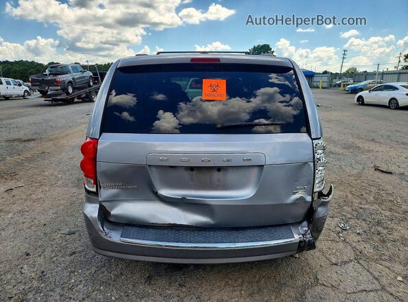 2C4RDGCG8JR359620 2018 DODGE GRAND Silver Rear view