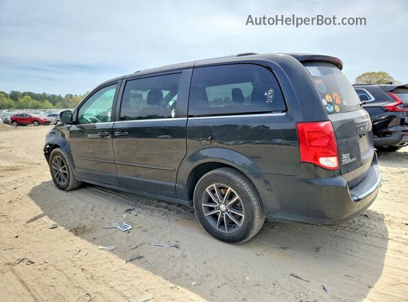 2C4RDGCG9HR848490 2017 DODGE GRAND Black Հետևի ձախ