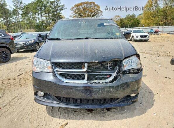 2C4RDGCG9HR848490 2017 DODGE GRAND Black Դիմացի տեսք