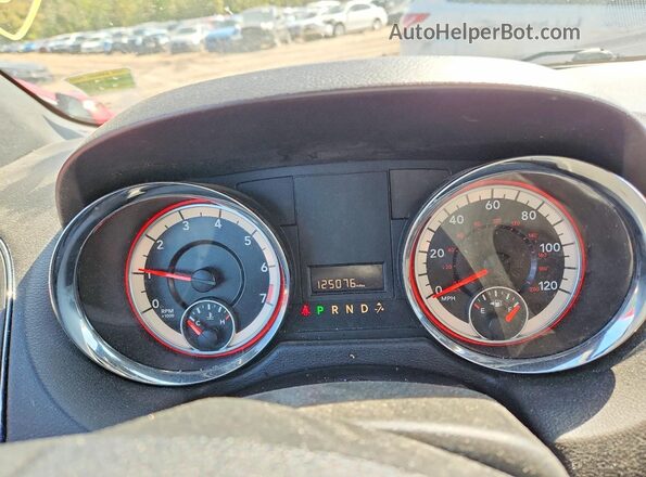 2C4RDGCG9HR848490 2017 DODGE GRAND Black Սարքավորումների վահանակի տեսք