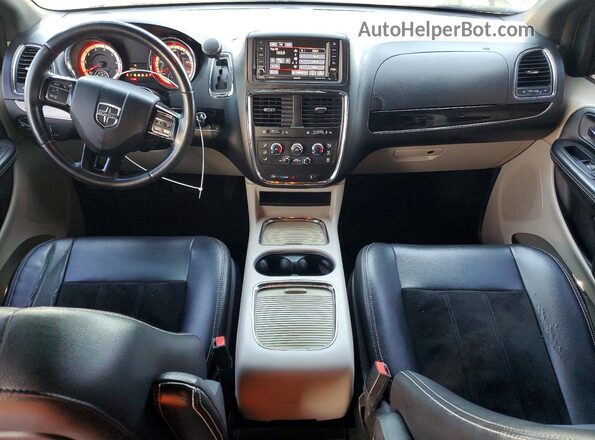 2C4RDGCG9HR852684 2017 DODGE GRAND Gray Vista del salpicadero