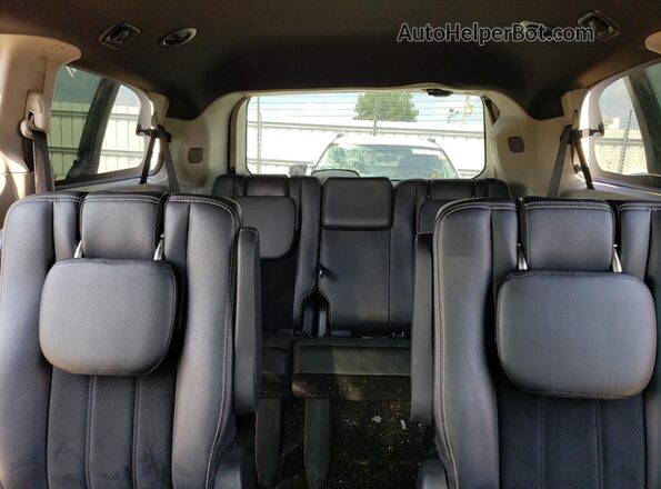 2C4RDGCGXHR696977 2017 DODGE GRAND Black უკანა სავარძლების ხედი