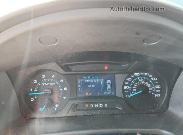 2FMGK5B80GBA07267 2016 FORD FLEX Turquoise Vista del cuadro de instrumentos