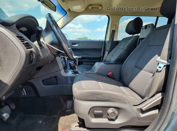 2FMGK5B80GBA07267 2016 FORD FLEX Turquoise Vista interior delantera