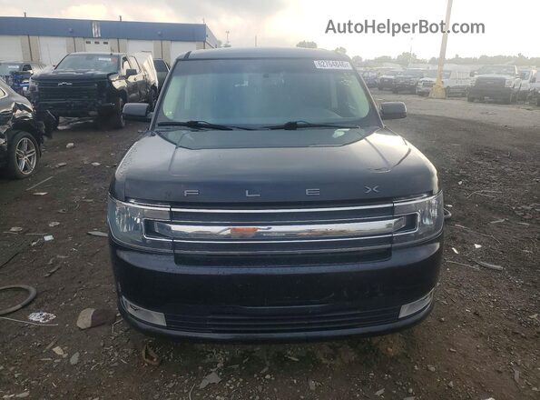 2FMGK5C80HBA07866 2017 FORD FLEX Black Widok z przodu