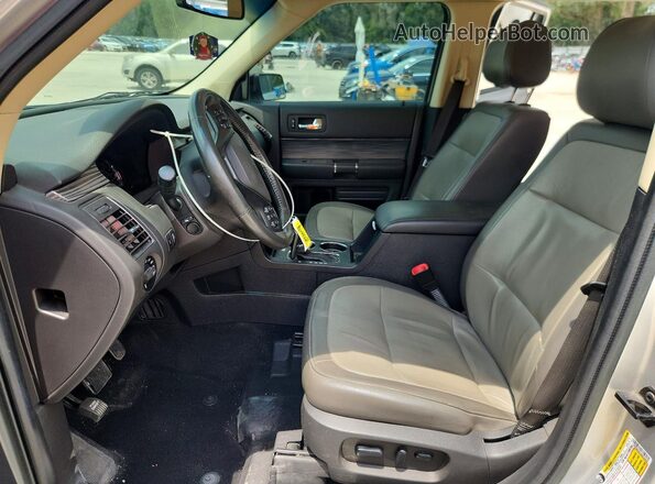 2FMGK5D81KBA36458 2019 FORD FLEX Silver Widok wnętrza z przodu