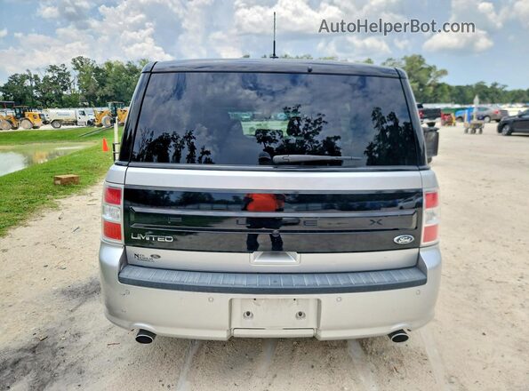 2FMGK5D81KBA36458 2019 FORD FLEX Silver Widok z tyłu