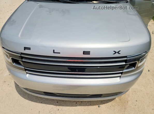 2FMGK5D81KBA36458 2019 FORD FLEX Silver Widok wnętrza z tyłu
