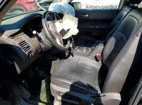 2FMHK6C86GBA18394 2016 FORD FLEX Black Front interior view
