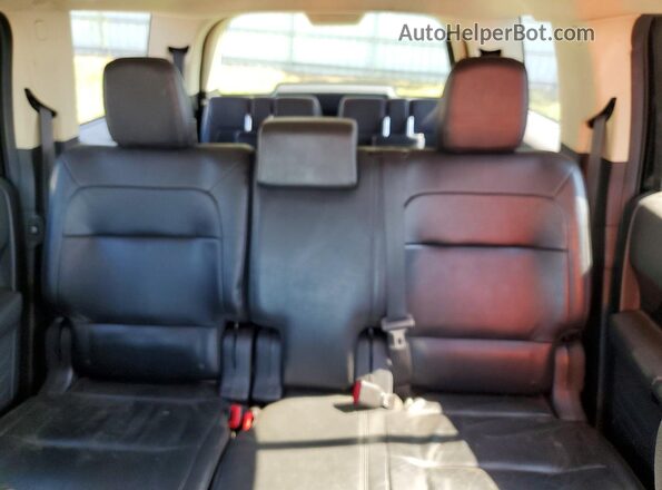 2FMHK6C86GBA18394 2016 FORD FLEX Black Rear seats view