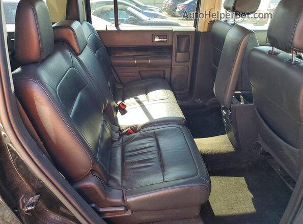 2FMHK6C86GBA18394 2016 FORD FLEX Black Rear interior view