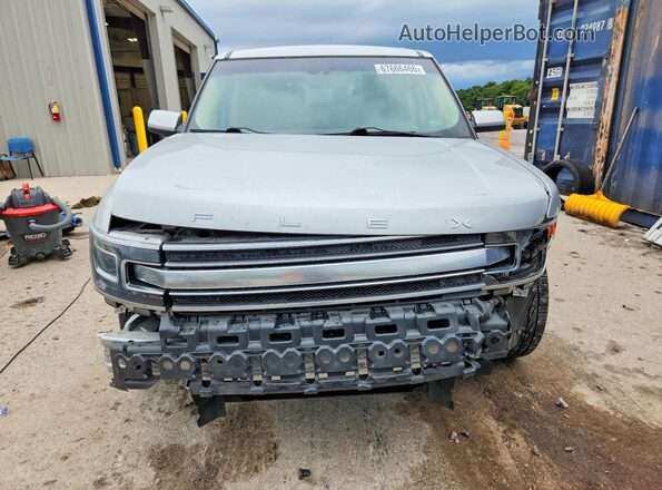 2FMHK6D85KBA04400 2019 FORD FLEX Silver Դիմացի տեսք