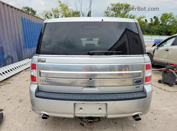 2FMHK6D85KBA04400 2019 FORD FLEX Silver Հետևի տեսք