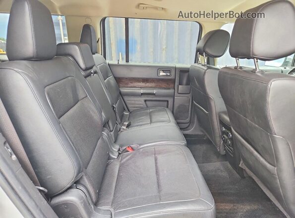 2FMHK6D85KBA04400 2019 FORD FLEX Silver Սալոնի հետևի տեսք