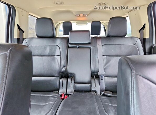 2FMHK6D85KBA04400 2019 FORD FLEX Silver Հետևի նստատեղերի տեսք
