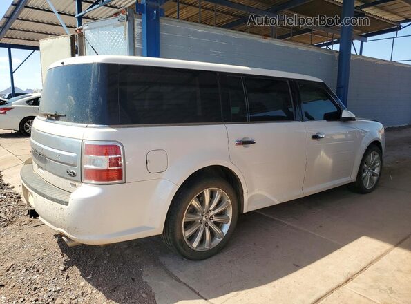 2FMHK6D86HBA13602 2017 FORD FLEX Белый Задняя правая четверть