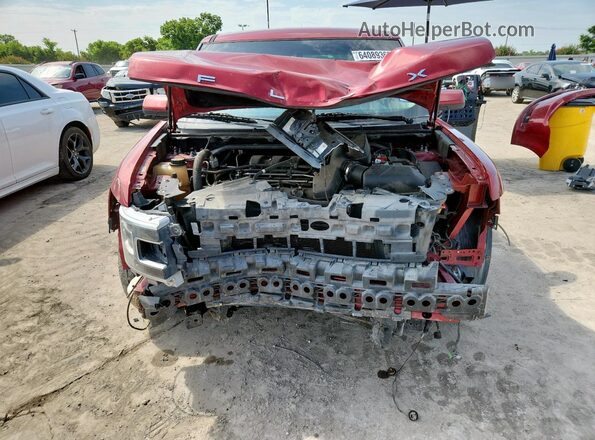 2FMHK6D89KBA13374 2019 FORD FLEX Burgundy Вид спереду