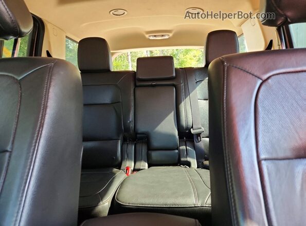 2FMHK6DT8KBA04718 2019 FORD FLEX Gray უკანა სავარძლების ხედი