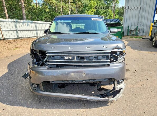 2FMHK6DT8KBA04718 2019 FORD FLEX Gray წინა ხედი